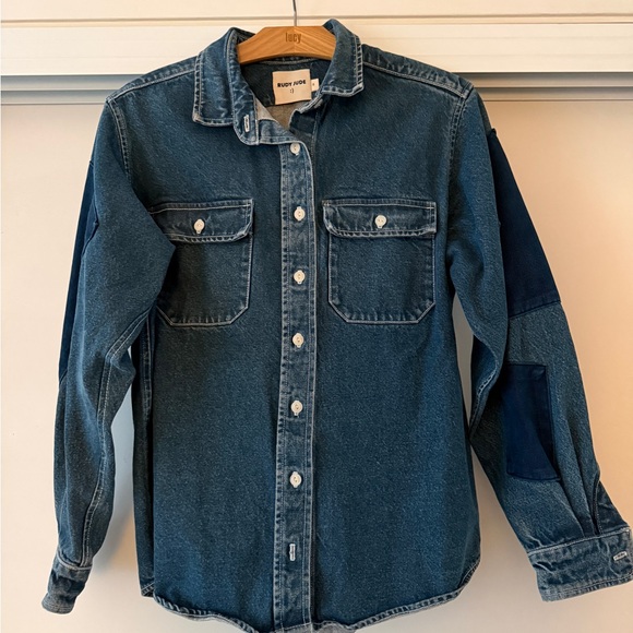 Rudy Jude Tops - Rudy Jude Adult Denim Chamois Button Down Shirt